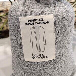 New Hello Mello Gray Weightless Lounge Cardigan